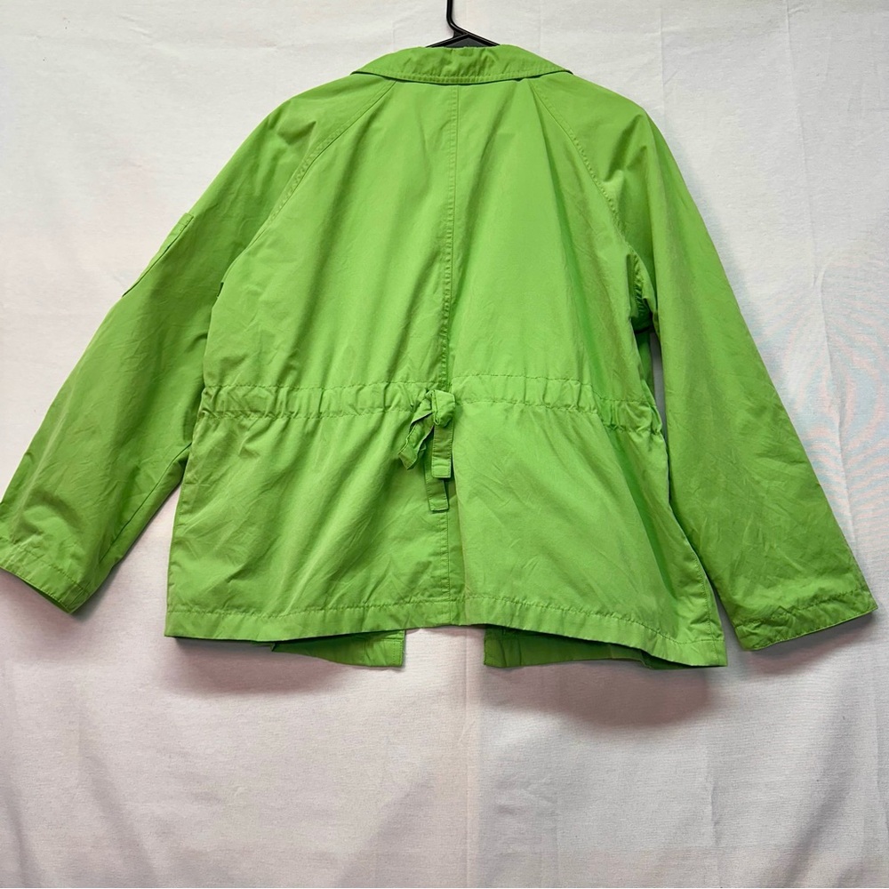 Talbots Lime Green Utility Jacket - Picture 2 of 11